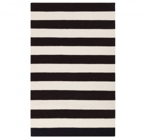 Get the Look: Black & White Stripe Rug | DREAM ROOM