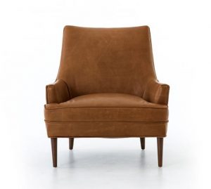 Reyes Leather Armchair | Pottery Barn