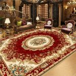 3d wallpaper floor custom European virgin red carpet designs 3d