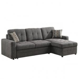 Chaise Sofa With Pull Out Bed | Wayfair