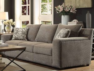 ACME Ushury Gray Chenille Sofa - Ushury Collection: 6 Reviews