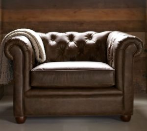 Chesterfield Leather Armchair | Pottery Barn