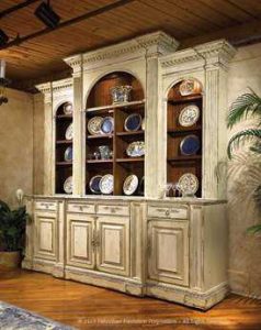 Habersham Biltmore Billiard Room 105''H China Cabinet without Lift