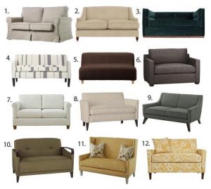 Wonderful Compact Sofas For Small Rooms 25 Best Small Sofa Ideas On