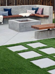 60 Concrete Patio Ideas - Unique Backyard Retreats