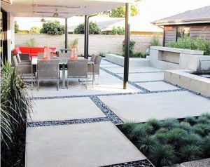 60 Concrete Patio Ideas - Unique Backyard Retreats