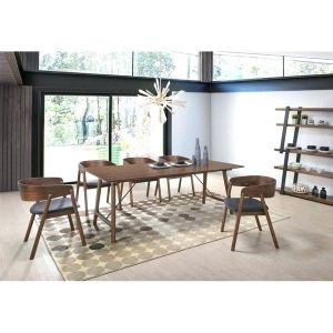 Mid Century Modern Dining Tables Shop Mid Century Modern Walnut