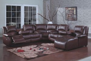 U Shaped Sectional With Recliner Contemporary Sofa Recliners Migrant