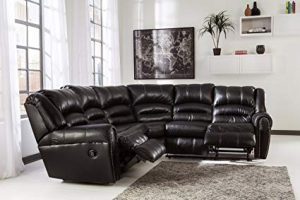 Amazon.com: Manzanola Contemporary Black Color Faux Leather