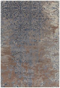 Chandra Rupec Patterned Rectangular Contemporary Area Rug - Grey