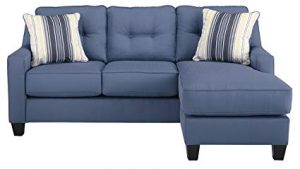 Amazon.com: Benchcraft - Aldie Nuvella Contemporary Sofa Chaise