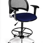 Amazon.com : Cool Office Chairs - Valdez Drafting Chair with Arms