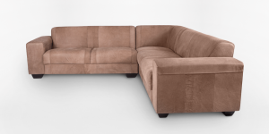 Terry Leather Corner Couch | Corner Couches | Coricraft