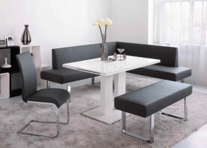 Camellia Corner Dining Set AA01 | Modern Dining