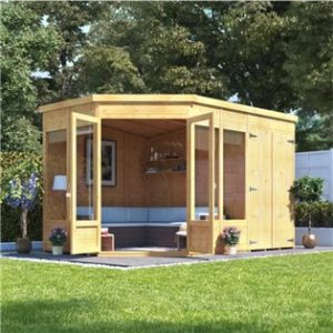 Corner Sheds | Wooden Garden Sheds | Small Corner Sheds