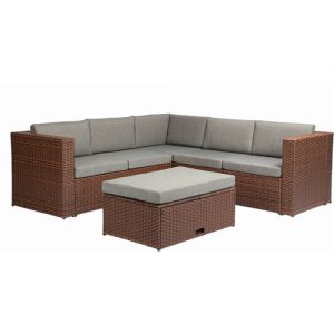 Baner Garden Outdoor Furniture Complete Patio Cushion PE Wicker