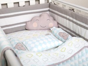 Newborn Organic Crib Bedding Set | Masilo Linen for Littles