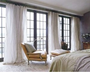 Viola! French Door Curtains! | Curtain-Tracks.com