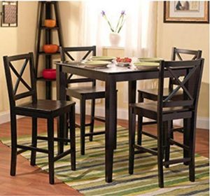 Amazon.com - 5-piece Counter Height Dining Room Set Dinette Sets