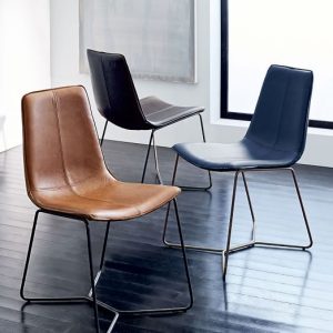 Slope Leather Dining Chair | west elm