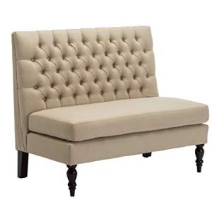 Amazon.com: Andeworld Modern Tufted Button Back Upholstered Loveseat