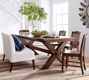 Toscana Dining Table, Tuscan Chestnut | Pottery Barn