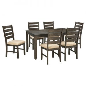 Signature Design by Ashley® Linwood 7-Piece Rectangular Dining Set