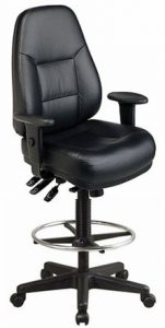 Amazon.com : Harwick Multi-Function Leather Drafting Chair