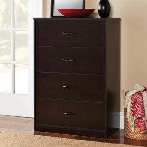 Mainstays 4-Drawer Dresser, Multiple Colors - Walmart.com