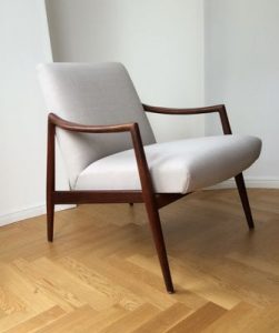 German Teak Easy Chair by Hartmut Lohmeyer for Wilkhahn, 1956 for