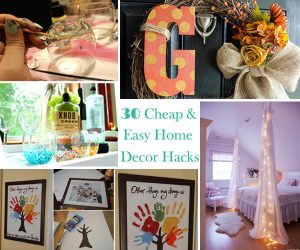 30 Cheap and Easy Home Decor Hacks Are Borderline Genius