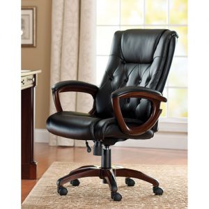 Better Homes and Gardens Bonded Leather Executive Office Chair