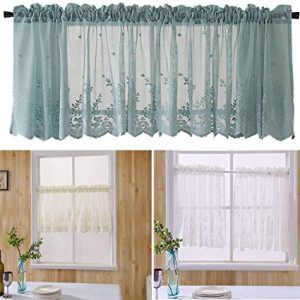 Amazon.com: Onner White Lace Short Curtain, Elegant Lace Exquisite