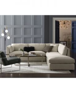 McCreary CLOSEOUT! Kala 3-Pc. Fabric Sectional Sofa - Furniture - Macy's