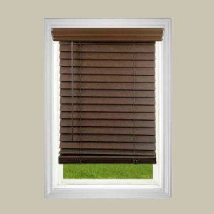 Faux Wood Blinds - Blinds - The Home Depot