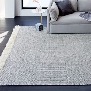 Tweed Flatweave Dhurrie Rug | west elm