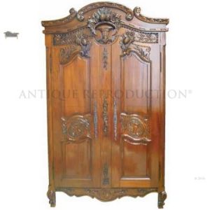 French Armoire Wardrobe - Antique Reproduction Shop