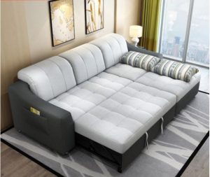 fabric sofa bed with storage living room furniture couch/ living