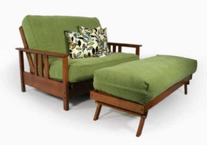 Durango Warm Cherry Queen Loveseat Wall Hugger Futon Frame by