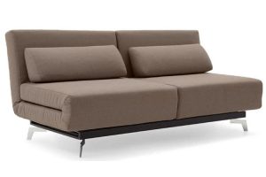 Brown Contemporary Convertible Sofa Bed | Apollo Bark | The Futon Shop