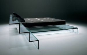 Glass Furniture by Santambrogio Milano : Could this be a new trend