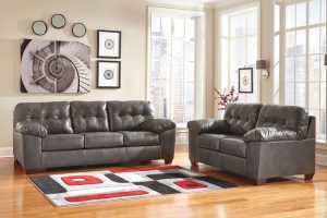 Alliston DuraBlend® - Gray - Sofa & Loveseat 20102/38/35