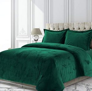 Amazon.com: TRIBECA LIVING VENICEDUVETQUEG Venice Velvet Oversized