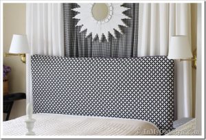 Easy-Sew Reversible Padded Headboard Cover | In My Own Style