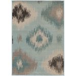 Navy Ikat Rugs You'll Love | Wayfair