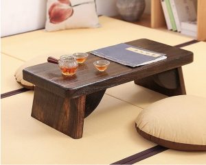 Asian Antique Furniture Japanese Floor Tea Table Rectangle Living