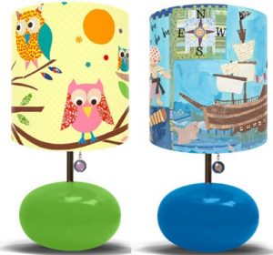 Colorful kid's lamps