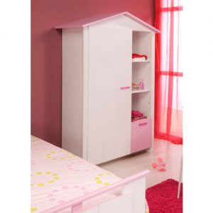 Basswood 3/4/5 Shelves Kids Wooden Wardrobe, Rs 4500 /piece | ID