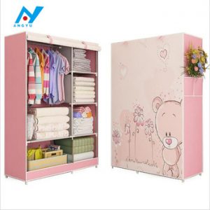 Baby Cartoon Kids Plastic And Iron Wardrobe Designs - Buy Baby