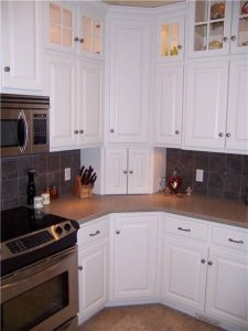 Upper Corner Kitchen Cabinet Ideas | Corner cabinets - upper, lower